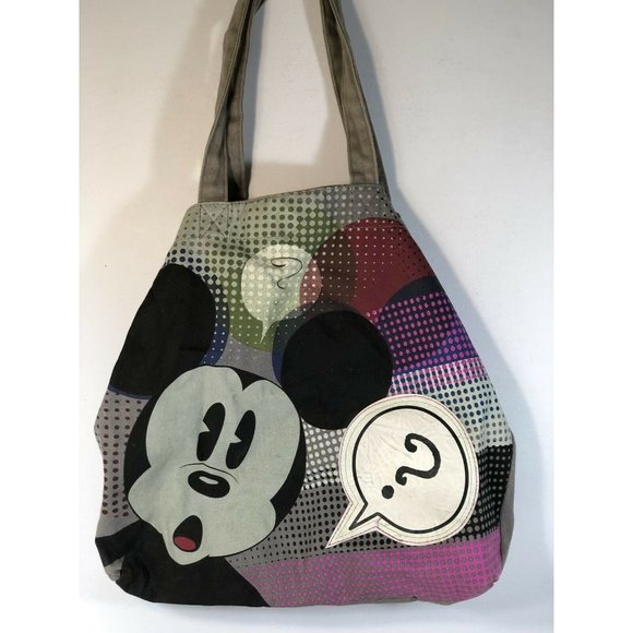 Mickey Mouse Tote Bag With Change Purse & pocket - Picture 9 of 10